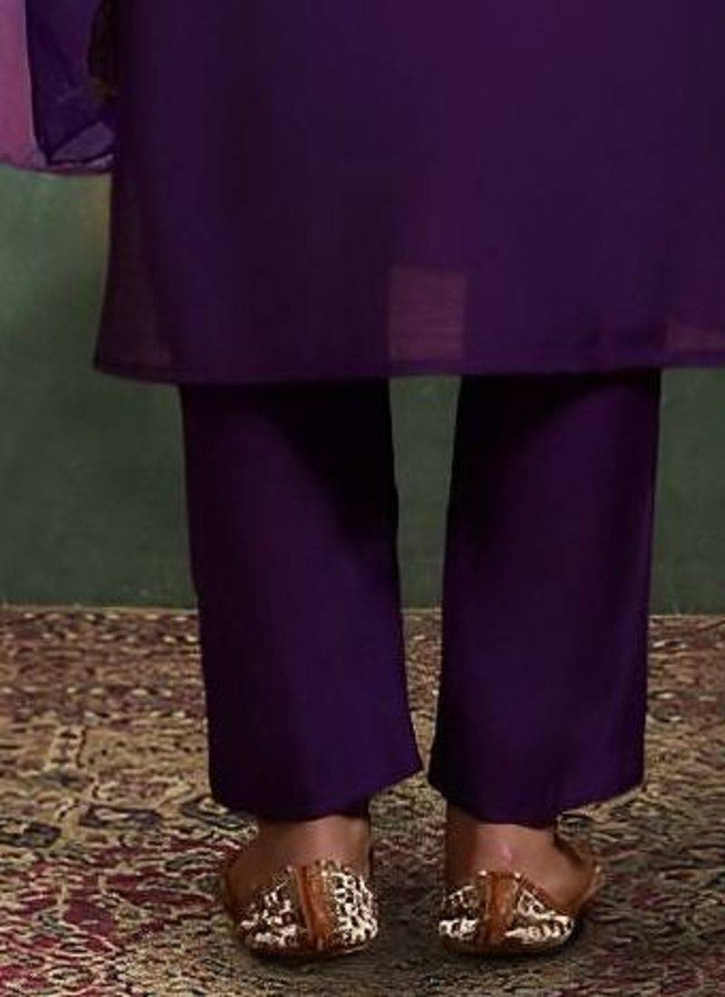 Women Ethnic Motifs Embroidered Kurta with Trousers & Dupatta