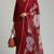 Women Floral Regular Thread Work Kurta with Trousers & With Dupatta
