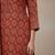 Women Ethnic Motifs Printed Regular Thread Work Pure Cotton Kurta with Trousers & With Dupatta