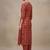 Women Ethnic Motifs Printed Regular Thread Work Pure Cotton Kurta with Trousers & With Dupatta