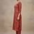 Women Ethnic Motifs Printed Regular Thread Work Pure Cotton Kurta with Trousers & With Dupatta