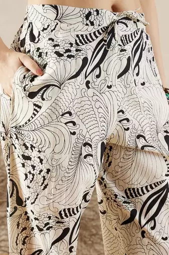 Printed Regular Mirror Work Pure Cotton Kurta with Trousers & Dupatta