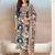 Women Floral Printed Regular Kurta with Trousers & With Dupatta