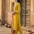 Women Yoke Design Regular Gotta Patti Pure Cotton Kurta with Trousers & With Dupatta