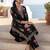 Women Floral Printed Regular Pure Cotton Kurta with Trousers