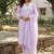 Women Ethnic Motifs Embroidered Regular Chikankari Pure Cotton Kurta with Trousers & With Dupatta