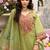 Women Floral Embroidered Regular Thread Work Cotton Kurta with Trousers & Dupatta