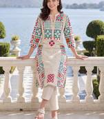 Women Ethnic Motifs Printed Regular Kurta with Trousers