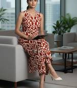 Women Ethnic Motifs Printed Regular Pure Cotton Kurta with Trousers