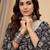 Women Ethnic Motifs Printed Regular Thread Work Kurta with Trousers & With Dupatta