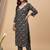 Women Ethnic Motifs Printed Regular Thread Work Kurta with Trousers & With Dupatta
