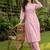Women Floral Embroidered Regular Mirror Work Pure Cotton Kurta with Trousers