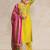 Women Yoke Design Regular Gotta Patti Pure Cotton Kurta with Trousers & With Dupatta