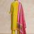 Women Yoke Design Regular Gotta Patti Pure Cotton Kurta with Trousers & With Dupatta