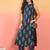 Floral Printed Round-Neck Kurta With Trousers