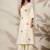 Women Ethnic Motifs Embroidered Regular Thread Work Kurta with Palazzos