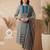 Women Printed Regular Beads and Stones Pure Cotton Kurta with Trousers & With Dupatta