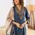 Women Ethnic Motifs Embroidered Regular Thread Work Kurta with Palazzos & With Dupatta