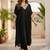 Women Yoke Design Regular Kurta with Trousers