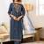 Women Ethnic Motifs Embroidered Regular Thread Work Kurta with Palazzos & With Dupatta