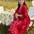 Women Floral Printed Empire Pure Cotton Kurta with Trousers & With Dupatta