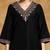 Floral Yoke Design V-Neck Straight Kurta With Trousers And Dupatta