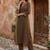 Women Regular Thread Work Kurta with Trousers
