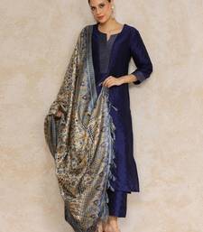 Women Regular Kurta with Trousers & With Dupatta