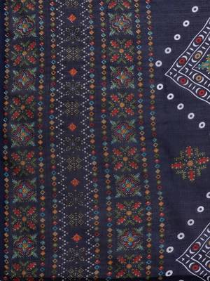 Women Ethnic Motifs Printed Regular Thread Work Kurta with Trousers & With Dupatta 4