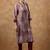 Paisley Printed Mandarin Collar Straight Kurta With Trousers