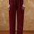 Paisley Printed Mandarin Collar Straight Kurta With Trousers