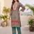 Women Ethnic Motifs Printed Regular Chanderi Silk Kurta with Palazzos