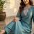 Women Yoke Design Regular Kurta with Trousers