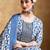Women Floral Yoke Design Kurta with Trousers & Dupatta