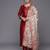 Women Ethnic Motifs Regular Thread Work Kurta with Trousers & With Dupatta