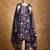 Floral Printed Thread Work Straight Kurta With Trousers & Dupatta