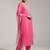 Women Yoke Design Regular Sequinned Chanderi Silk Kurta with Trousers & With Dupatta