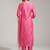Women Yoke Design Regular Sequinned Chanderi Silk Kurta with Trousers & With Dupatta
