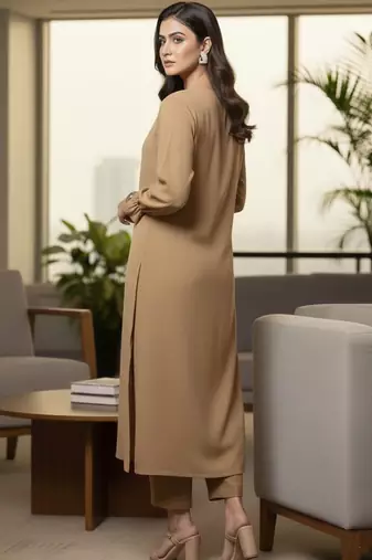 Women Regular Kurta with Trousers