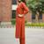 Women Ethnic Motifs Embroidered Regular Thread Work Kurta with Trousers