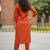 Women Ethnic Motifs Embroidered Regular Thread Work Kurta with Trousers