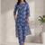 Women Floral Printed Regular Kurta with Trousers