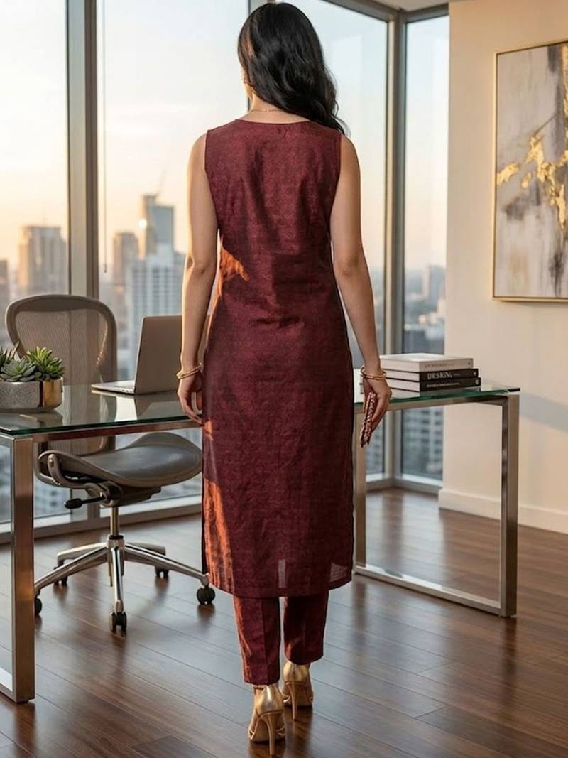 Women Regular Kurta with Trousers