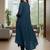 Women Empire Silk Crepe Kurta with Trousers