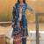 Women Ethnic Motifs Printed Regular Mirror Work Pure Cotton Kurta with Trousers & With Dupatta