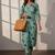 Women Floral Printed Regular Kurta with Trousers