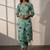 Women Floral Printed Regular Kurta with Trousers