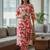 Women Printed Regular Kurta with Trousers