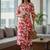 Women Printed Regular Kurta with Trousers