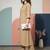 Women Regular Silk Crepe Kurta with Trousers